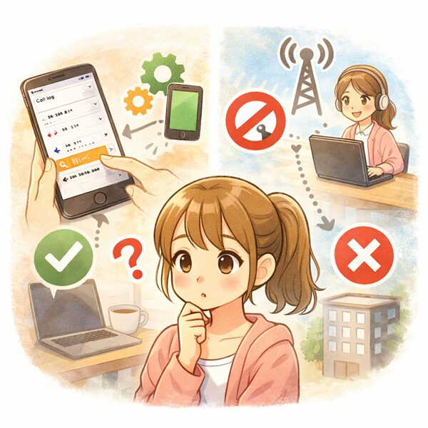 補足｜着信拒否の設定方法は大きく2つある