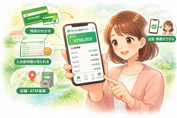 アプリで確認できること