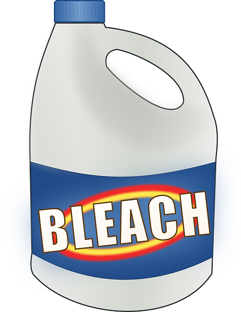 漂白剤による色落ちの原因と対策