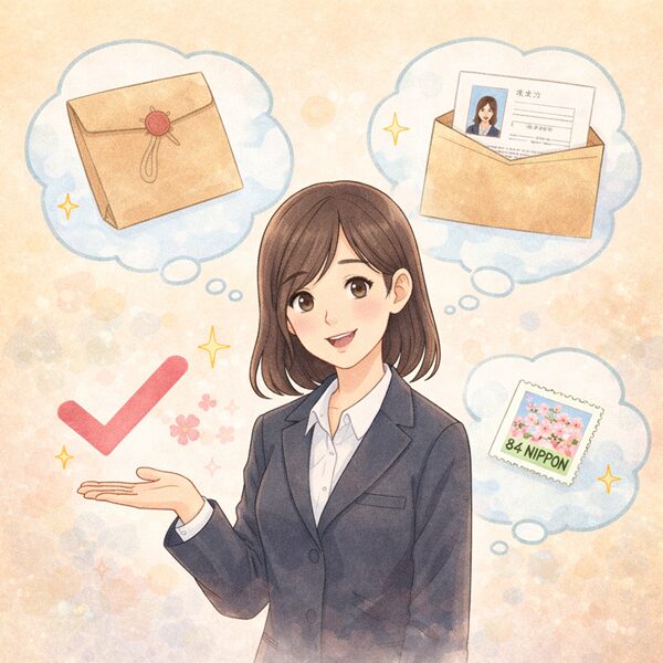 履歴書郵送で気をつけたいポイント