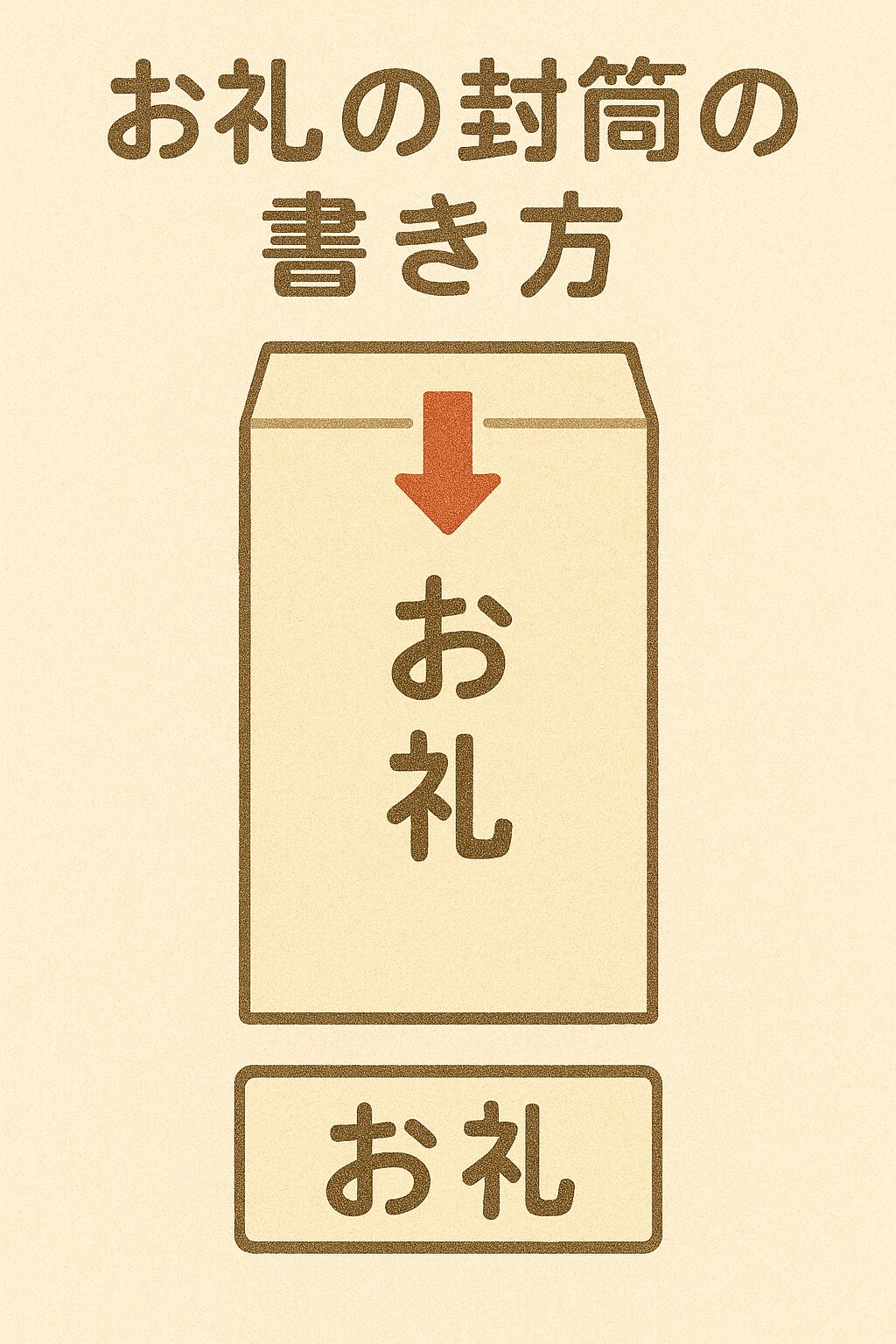 実はこれが正解！里帰りお礼の封筒の書き方とは