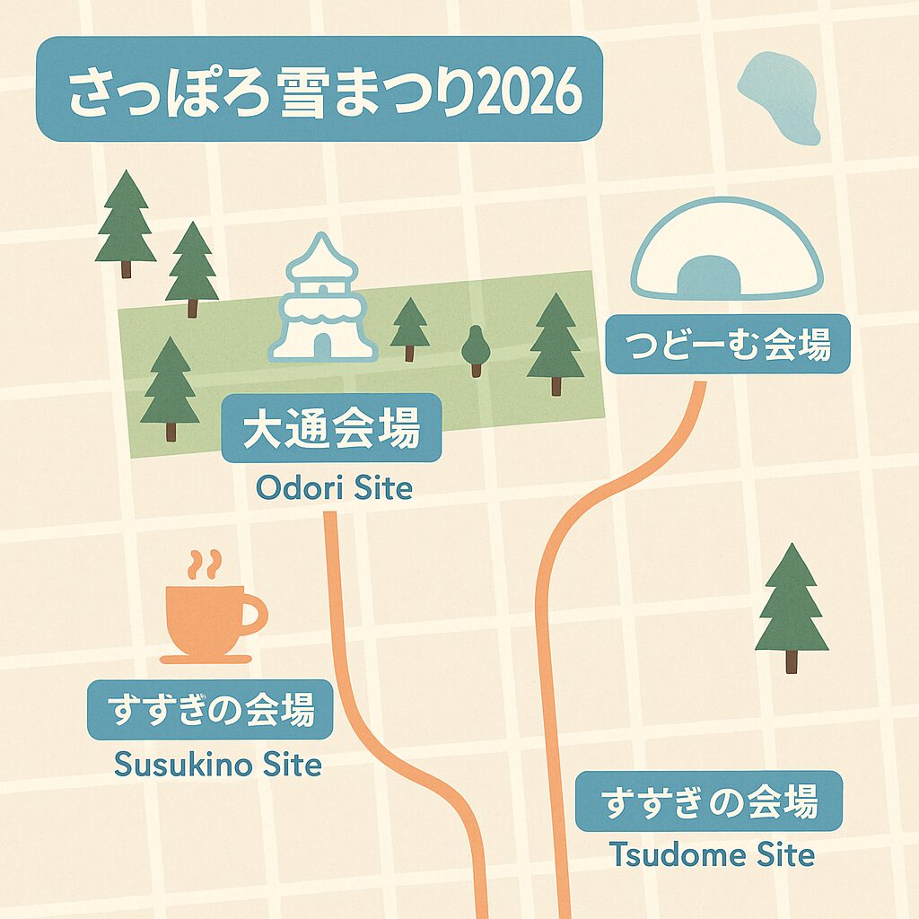 会場周辺の立ち寄りスポット＆休憩場所ガイド