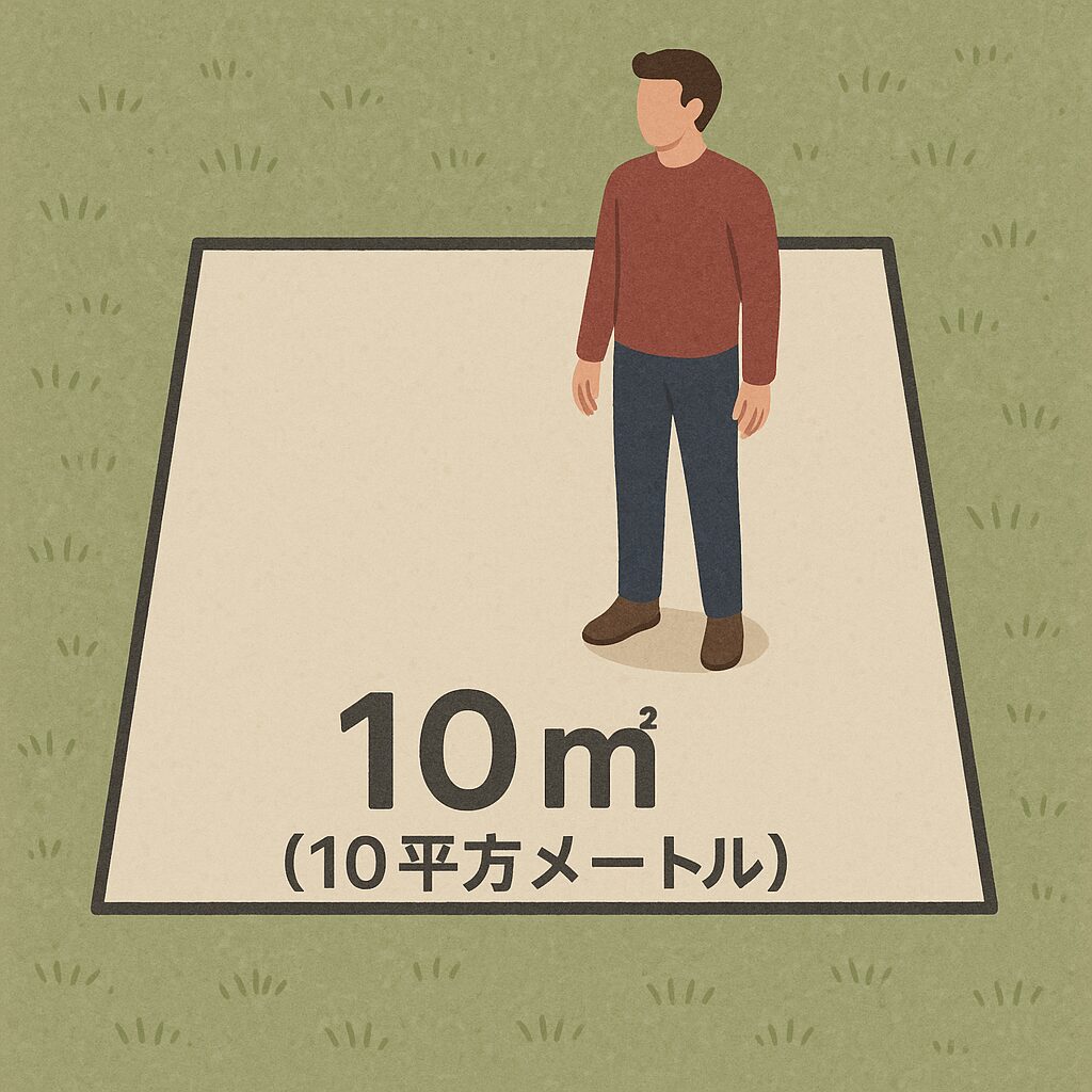 10平米ってどのくらい?まずは基本をやさしく理解しよう