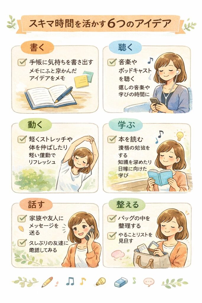 持っていると役立つ！“待ち時間快適グッズ”おすすめリスト