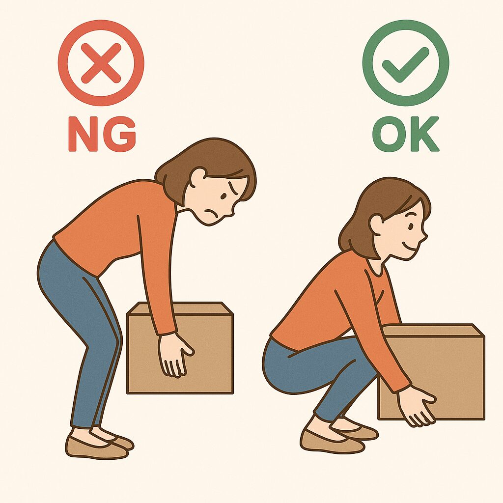 40kgを安全に扱うための工夫と知識