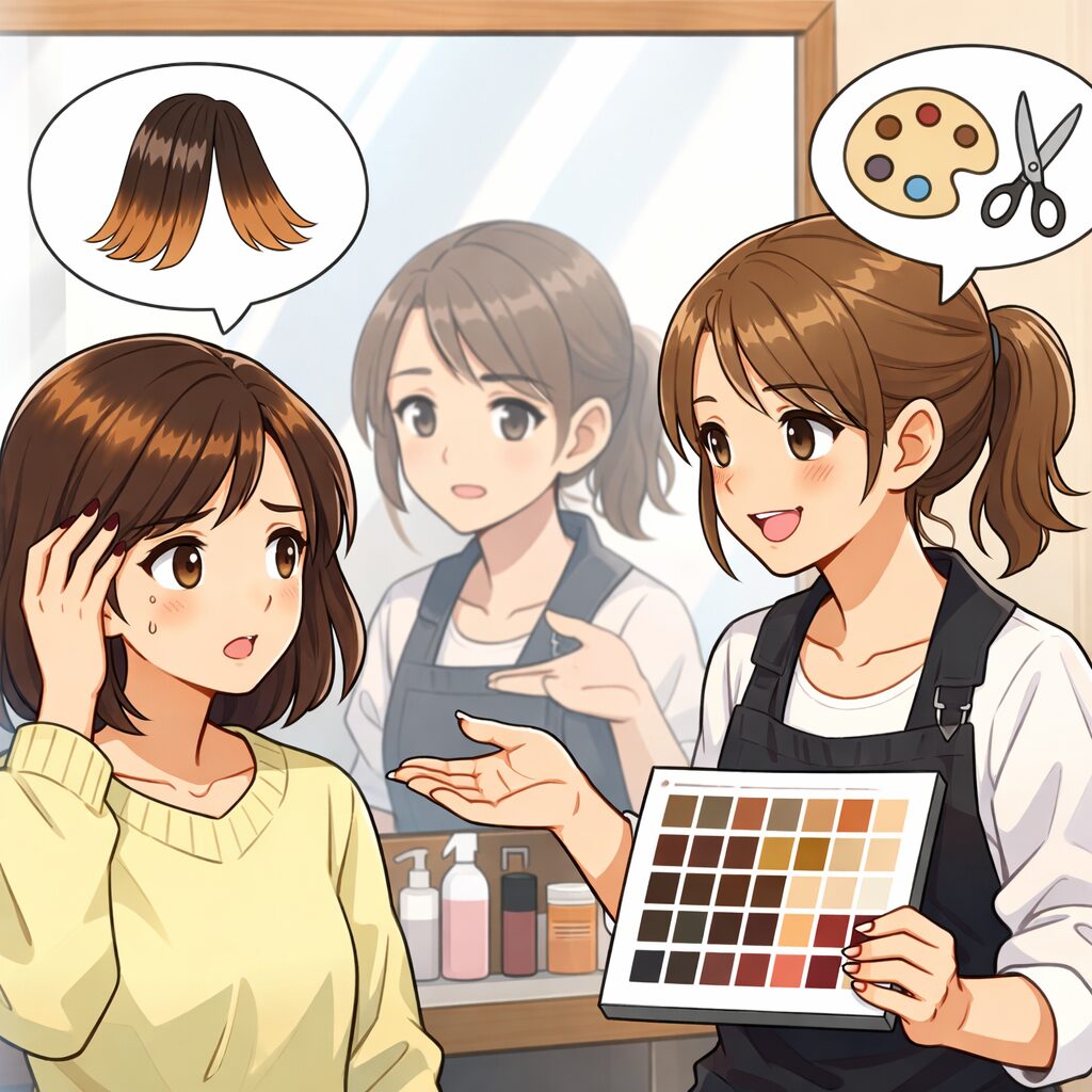 カラーやり直しとは？美容院でできることを徹底解説