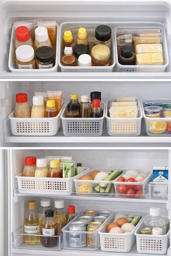冷蔵庫内で実践！おすすめ収納アイデア集