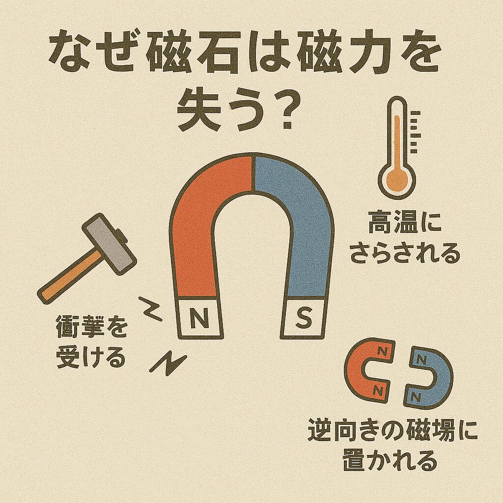 磁石の力が弱くなる理由を知ろう