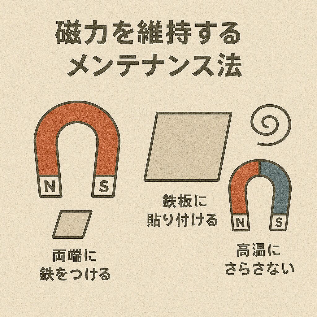 日常でできる!磁力を保つためのメンテナンステクニック