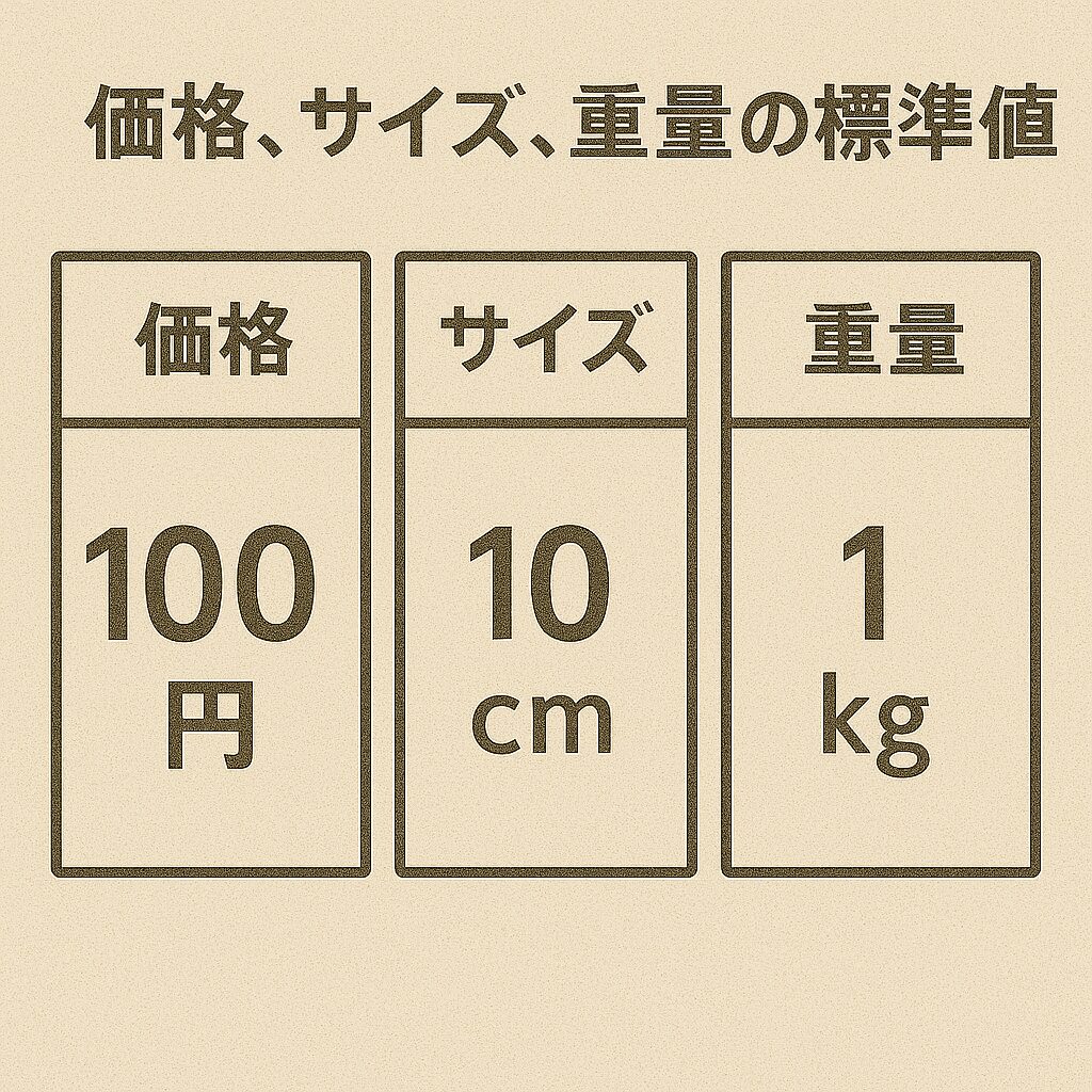 【早見表あり】料金・サイズ・重量の基準まとめ