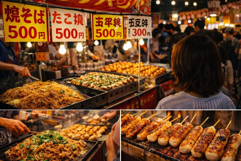 人気の屋台グルメ一覧