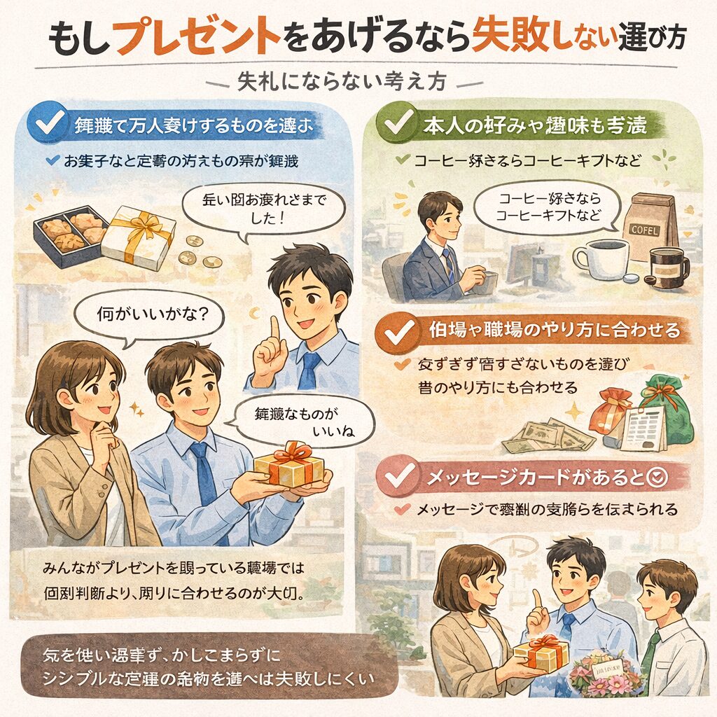 もしプレゼントをあげるなら失敗しない選び方