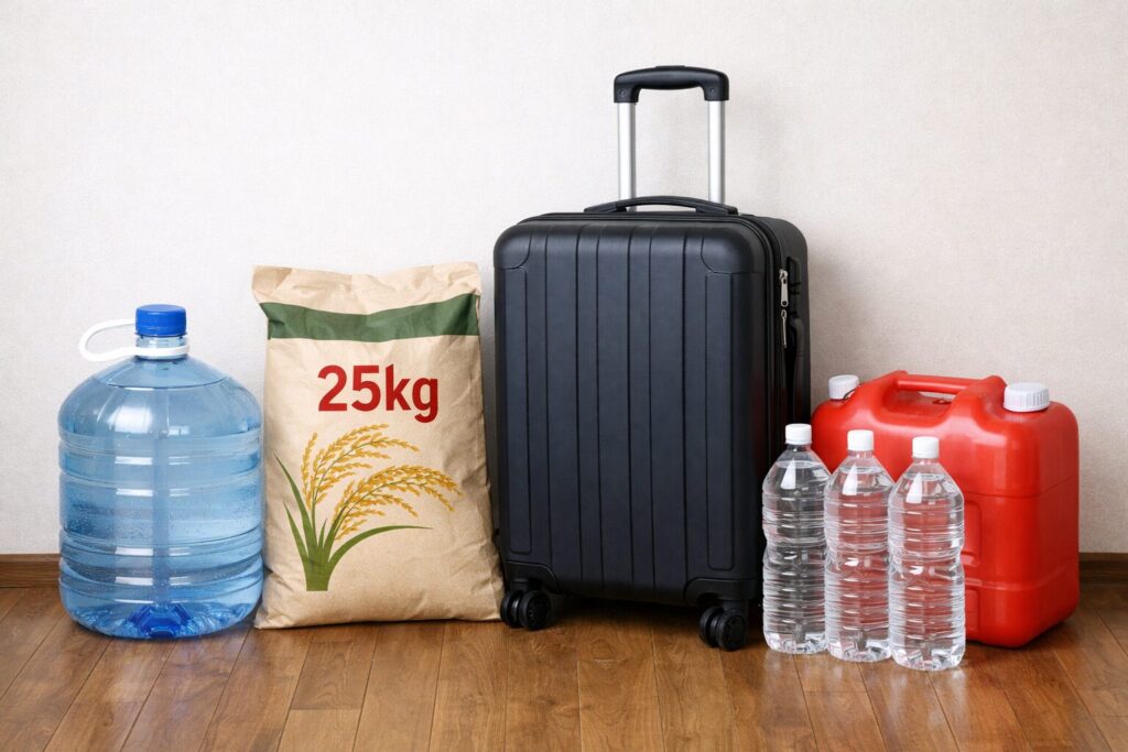 25kgってどれくらいの重さ？まずは感覚的にイメージしよう