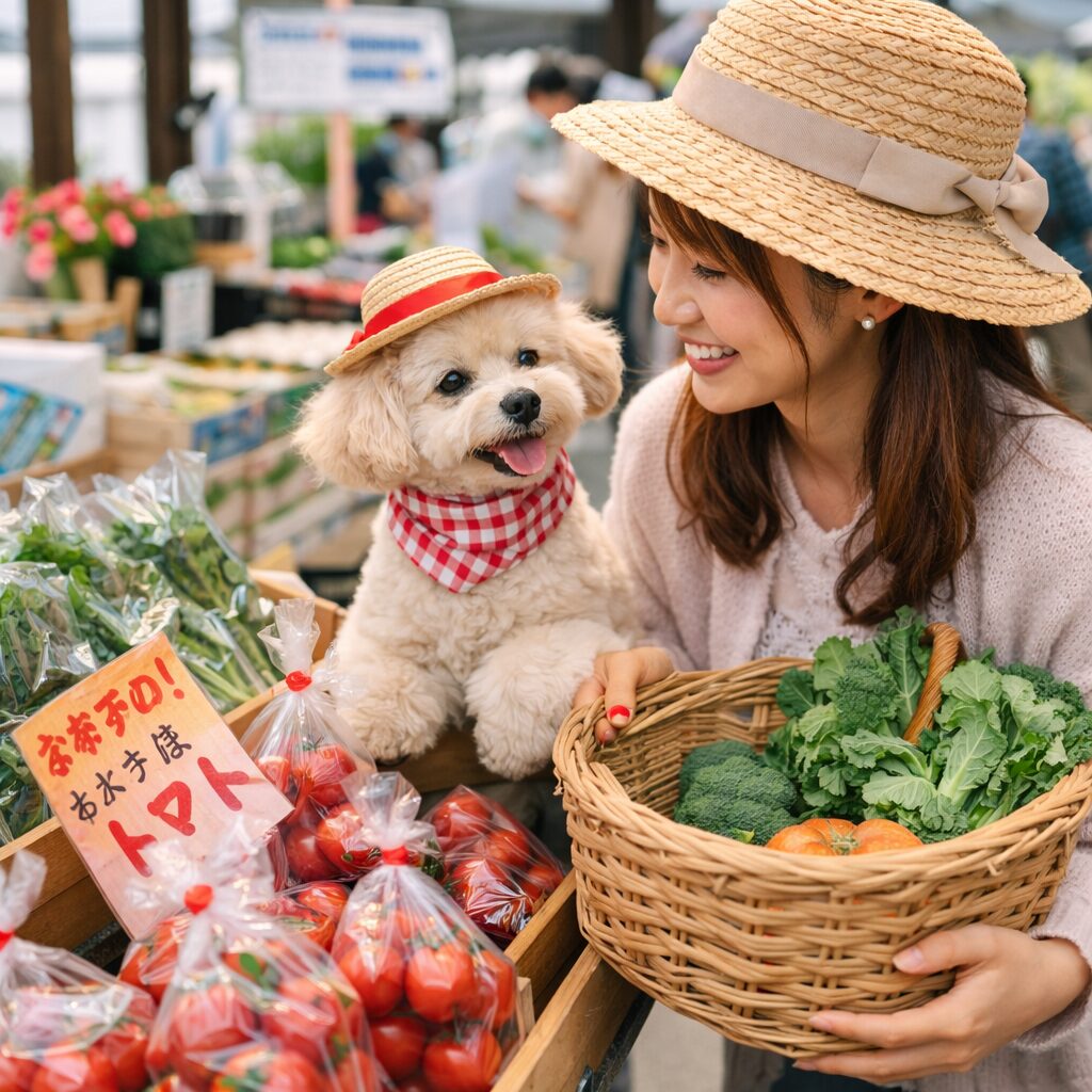 わんこOKの直売所も要チェック！