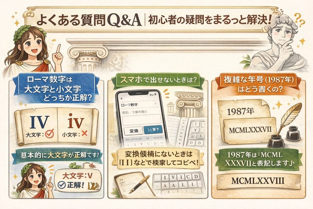 よくある質問Q&A｜初心者の疑問をまるっと解決！