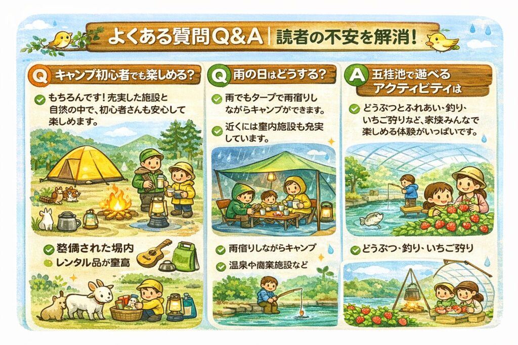 よくある質問Q&A｜読者の不安を解消！