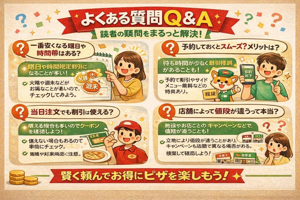 よくある質問Q&A｜読者の疑問をまるっと解決！