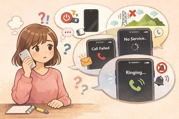 電話で確認するときの見方