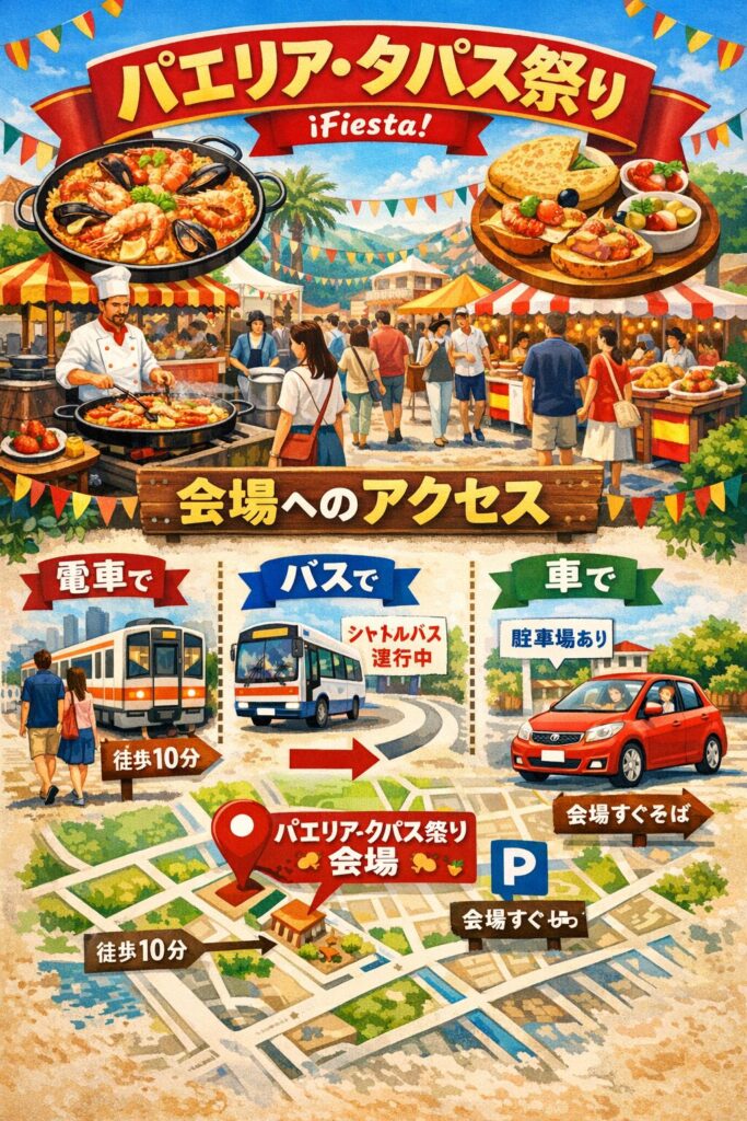 会場へのアクセス