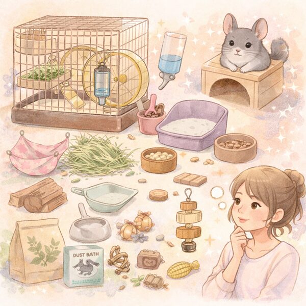 お迎え前にそろえたい飼育用品