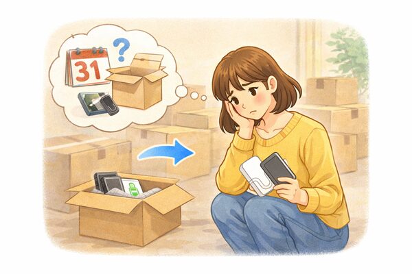 引っ越し当日に処分できないときはどうする?