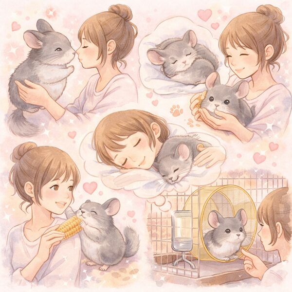 それでもチンチラを飼ってよかったと思う魅力