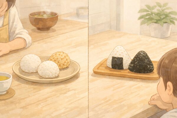 おにぎりとおむすびの違いを比較