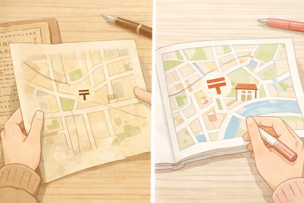 郵便局の地図記号の歴史【明治から現在まで】