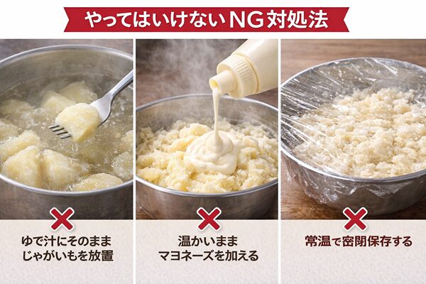 やってはいけないNG対処法