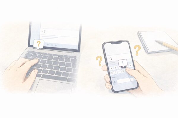 縦棒が入力できないときの対処法