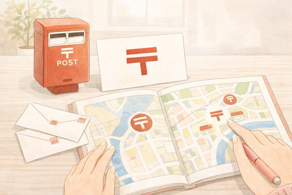 郵便局の地図記号の覚え方