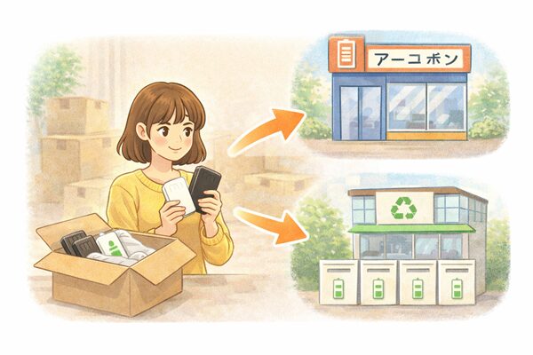 モバイルバッテリーはどこで捨てる？引っ越し当日にできる最短ルートを紹介