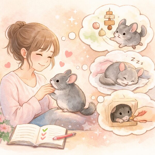 チンチラの性格を知ると後悔しにくくなる