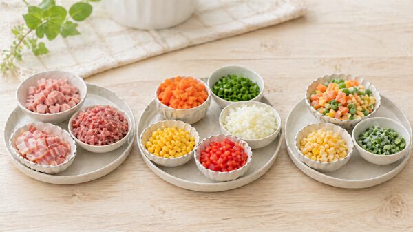 肉・野菜・冷凍具材で作る炒飯のおすすめ組み合わせ