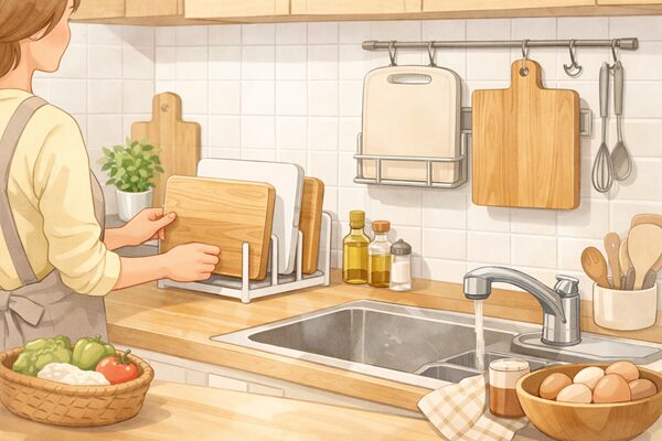 きれいなキッチンの整理整頓