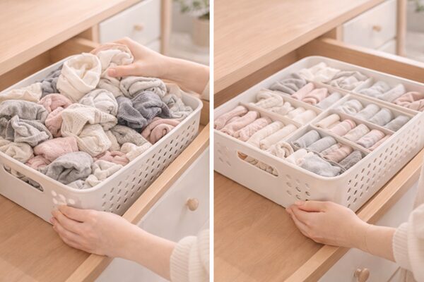 靴下収納の整理術