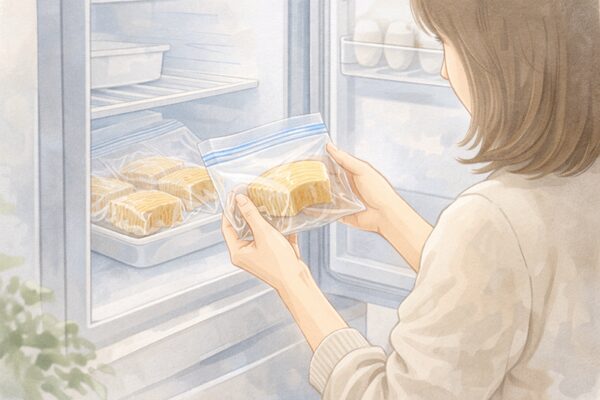 バームクーヘンの解凍方法