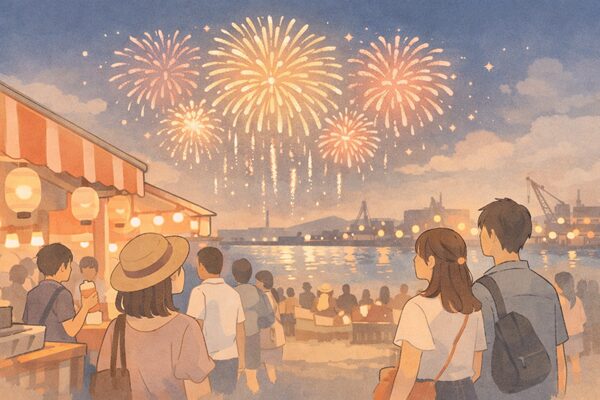 衣浦みなとまつり花火大会2026の屋台は？駐車場や穴場と有料席も！