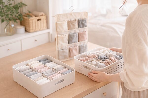 靴下収納の選択肢