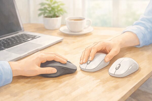 ワイヤレスマウスの選択肢