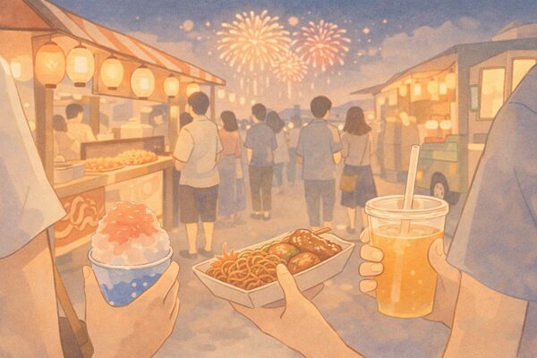 衣浦みなとまつり花火大会2026の屋台について!