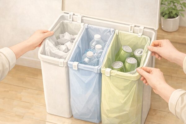 ゴミ分別の整理