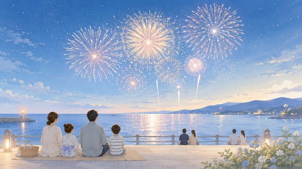 幕張ビーチ花火フェスタ2026の有料席やチケット情報を解説する記事のアイキャッチ画像