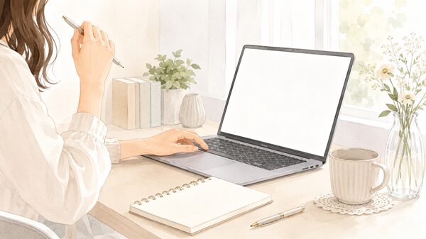 ビジネスメールで了解と承知の使い分けに迷う手元のイラスト