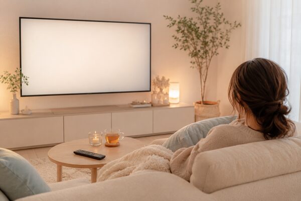 映画や舞台作品をじっくり観るイメージ