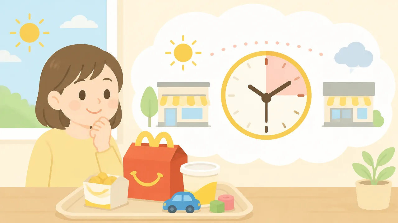 朝マックのハッピーセットは何時から？販売時間と注意点を解説
