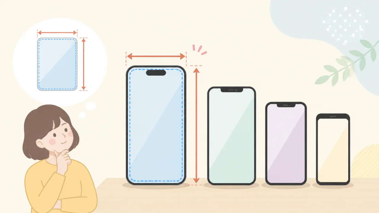 スマホ何センチ？画面サイズと本体の測り方を解説
