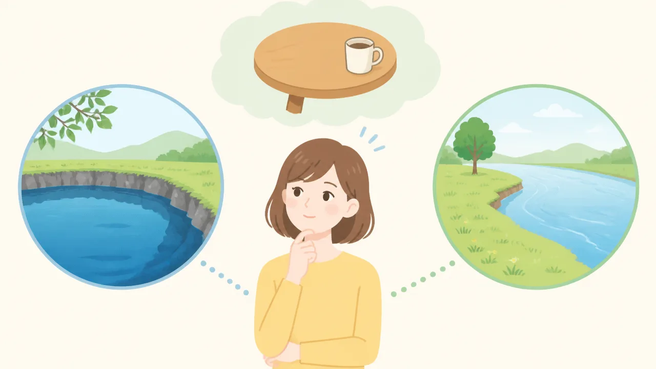 「淵」と「渕」の違いとは?意味や使い分けをわかりやすく解説